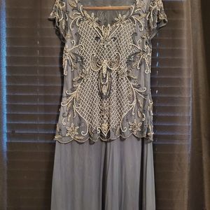 Pisarrio Nights Illusion YOKE BEADED BODICE